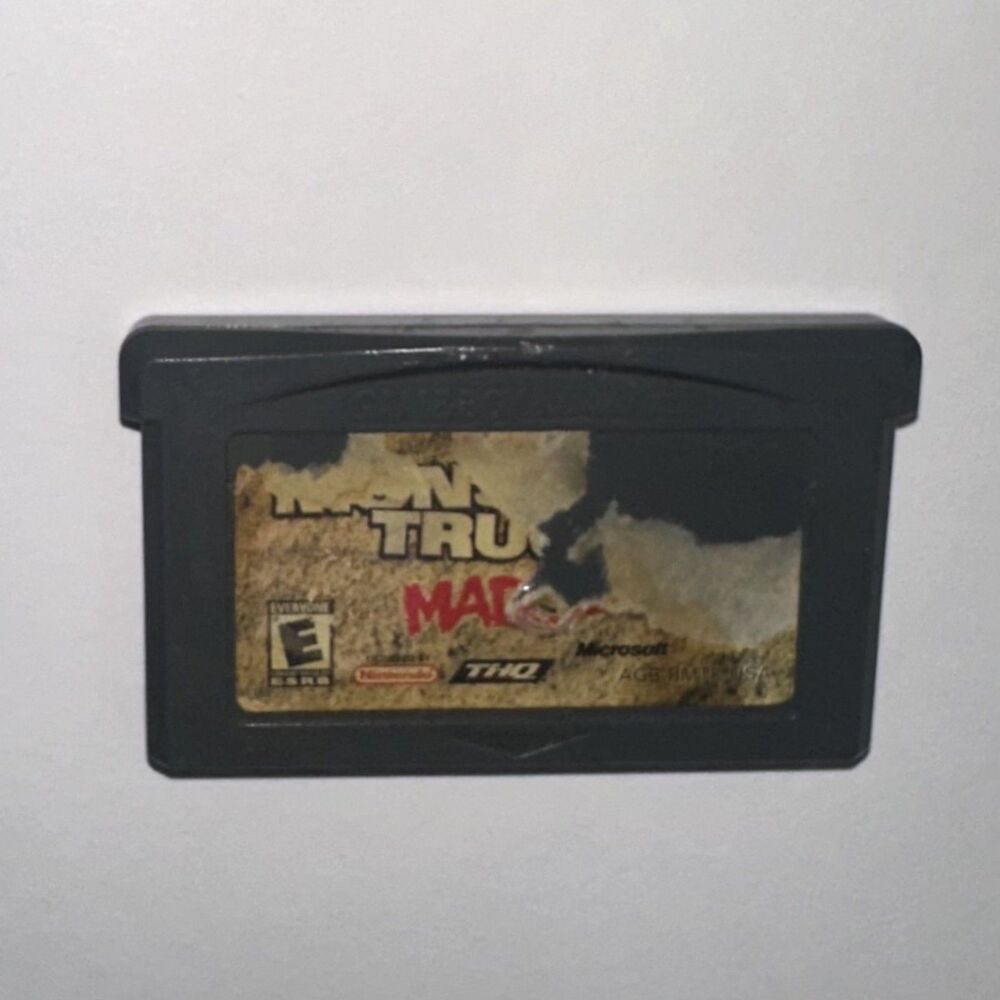 MONSTER TRUCK MADNESS NINTENDO GAME BOY ADVANCE SP GBA Tested